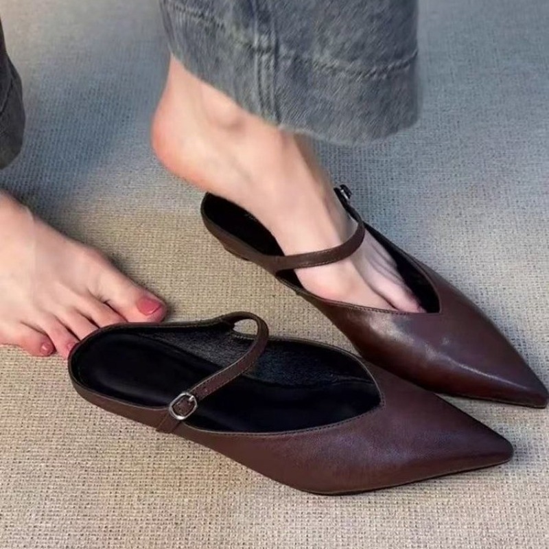 French Street Fashion - 2026 New Style Pointed Toe Thick