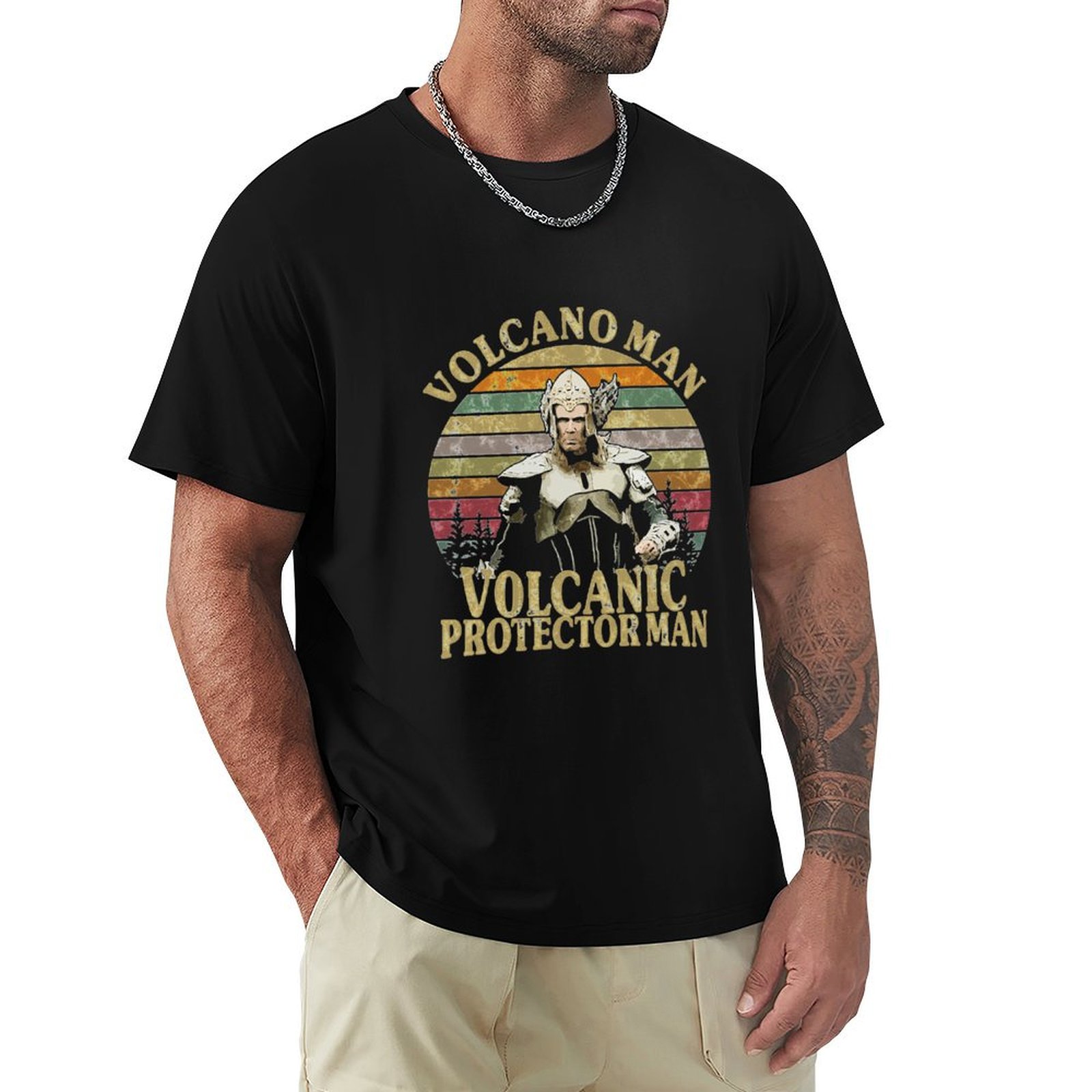 Volcano Man Essential T-Shirt  - Street Fashion Essentials review and price