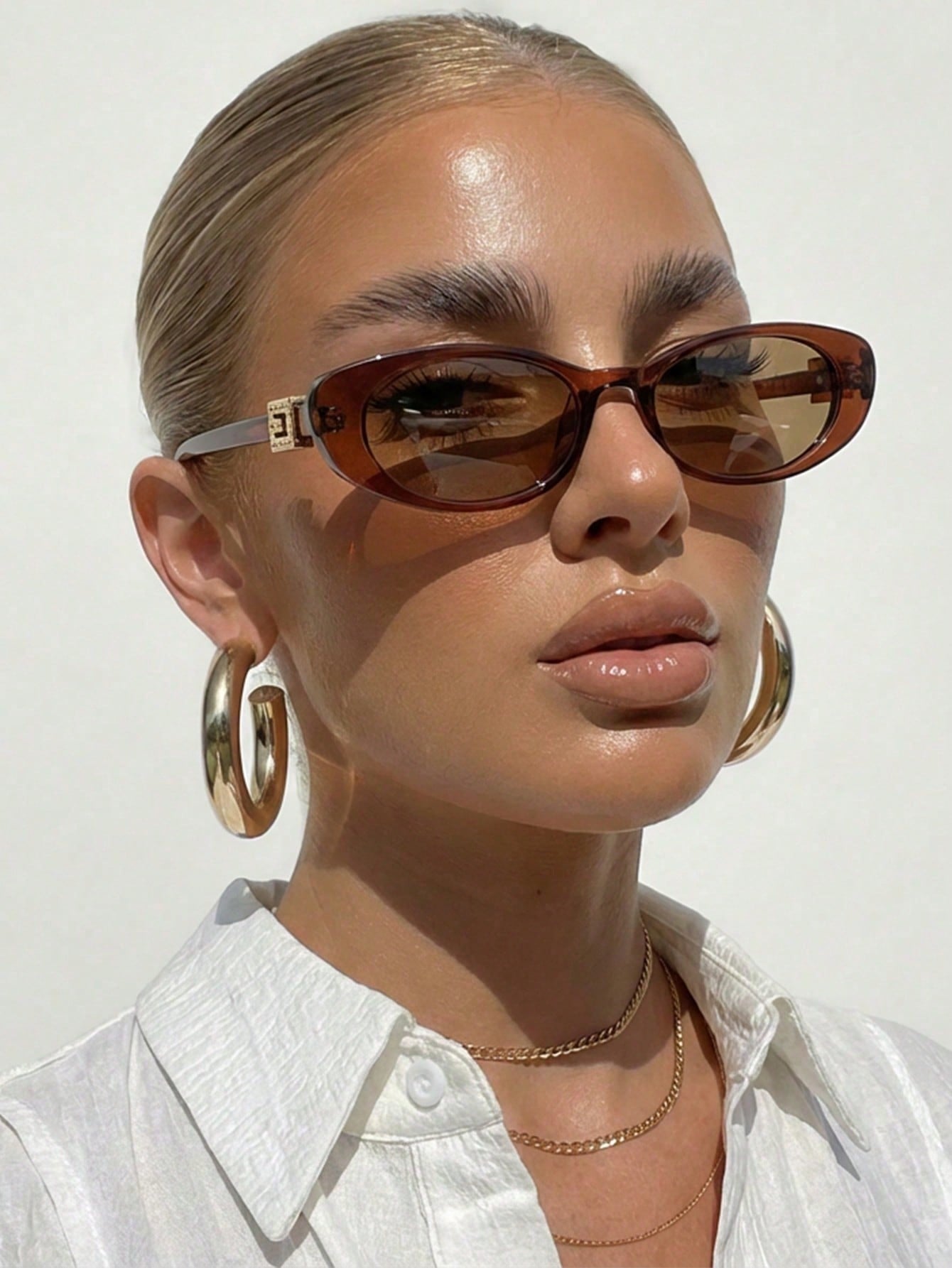 1pair Women Plastic Frame Casu - Street Fashion Essentials review and price