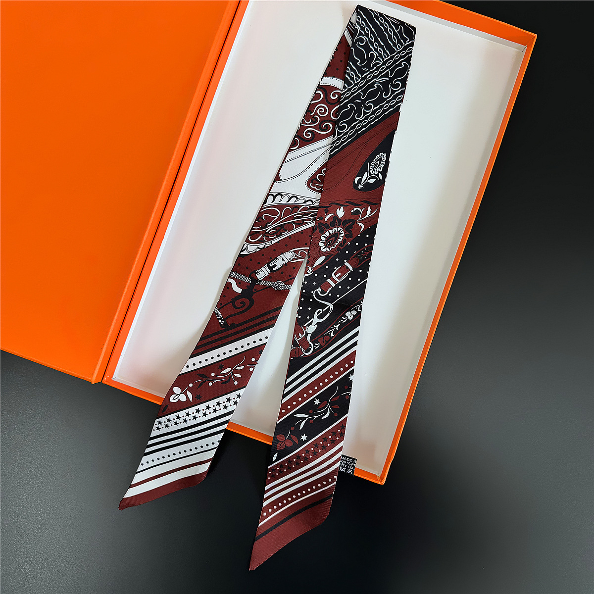 Thin and narrow decorative sil - French Street Fashion review and price