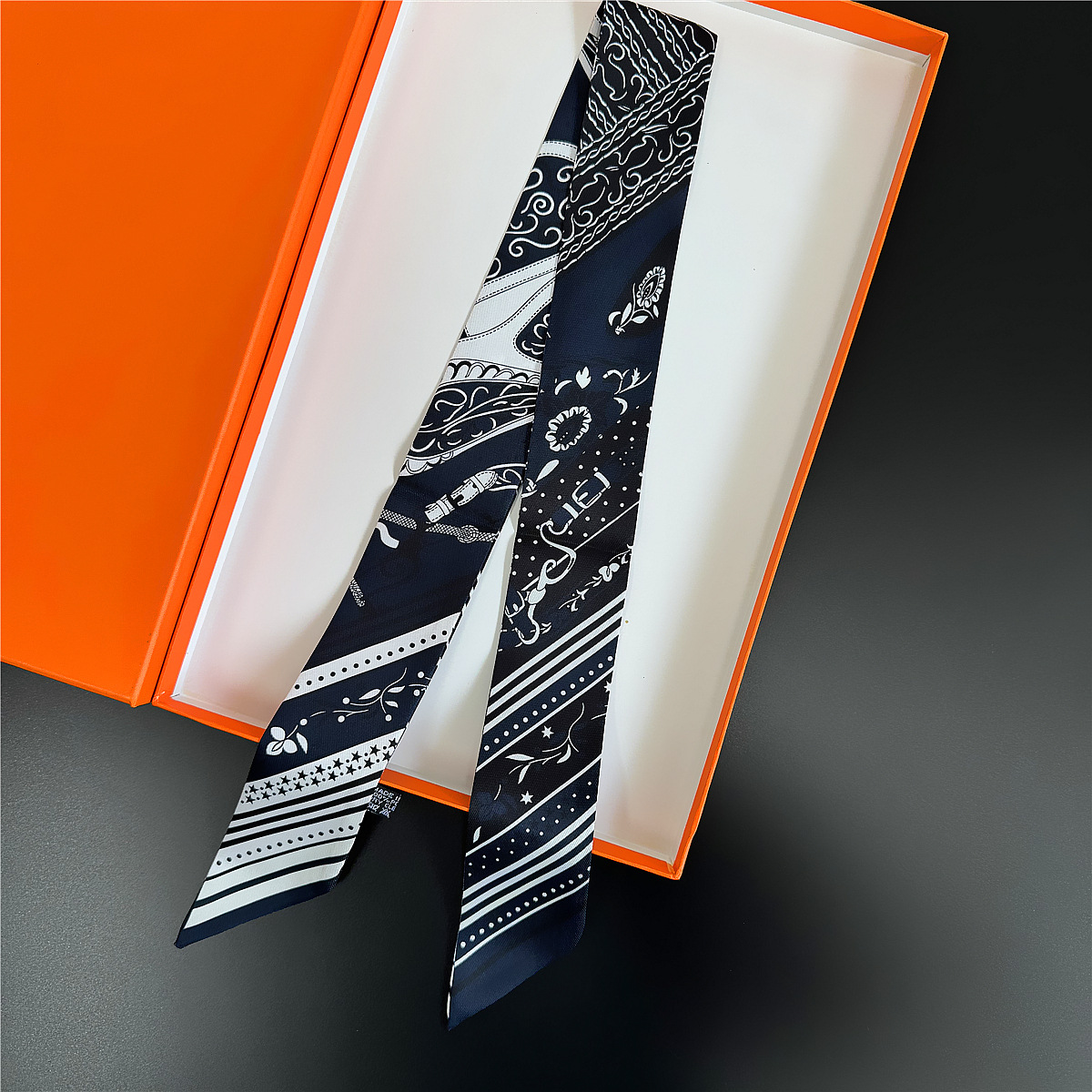 Thin and narrow decorative sil - French Street Fashion review and price