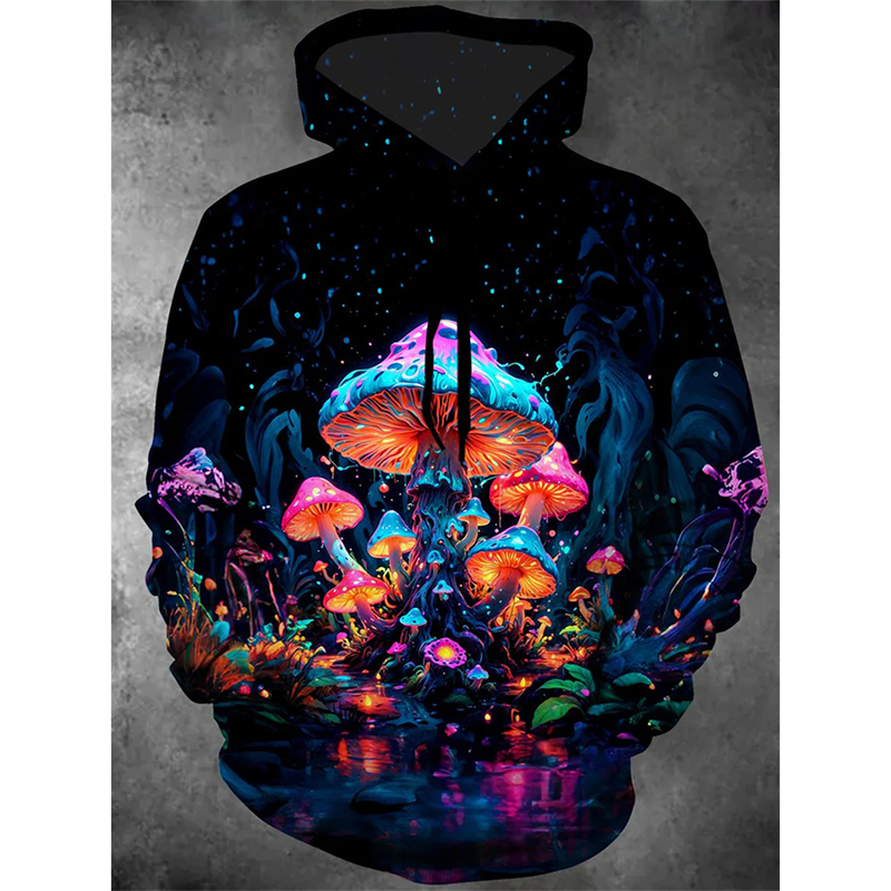 Magic Mushrooms Colorful Essen - Street Fashion Essentials review and price