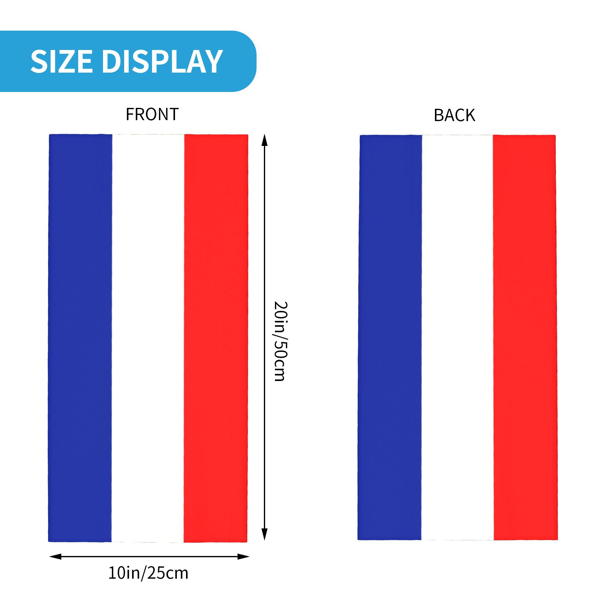 Custom French Flag France Band - French Street Fashion review and price
