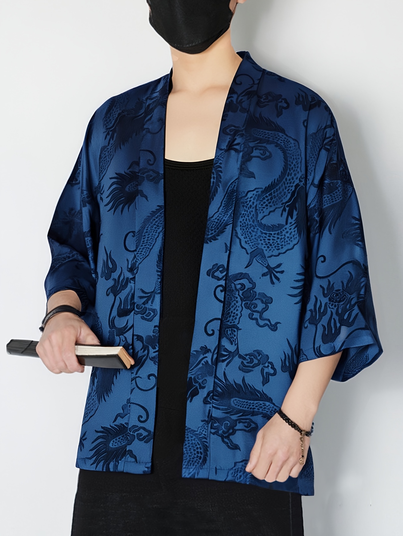 2026 Summer Men's Kimono 3D Pr - Street Fashion Summer 2026 review and price