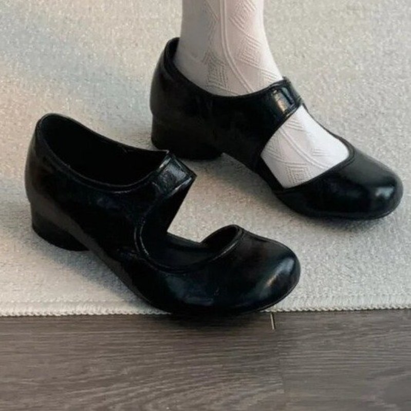 French Style Round-toe Simple  - French Street Fashion review and price