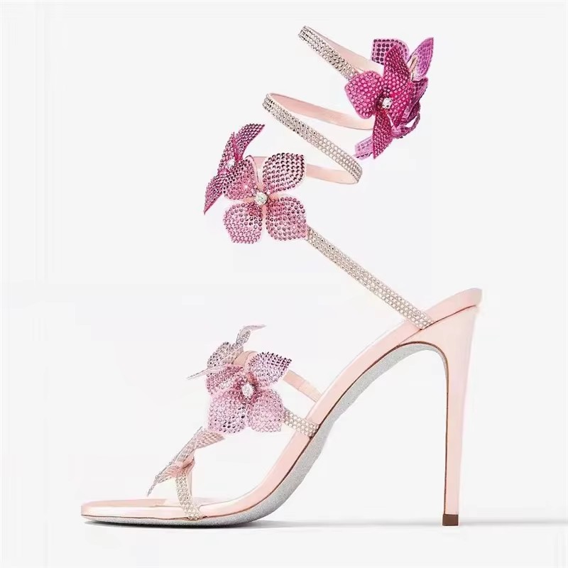 Eilyken Sexy CRYSTAL Flower Th - Street Fashion Shoes review and price