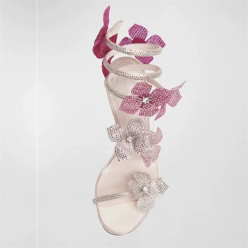 Eilyken Sexy CRYSTAL Flower Th - Street Fashion Shoes review and price