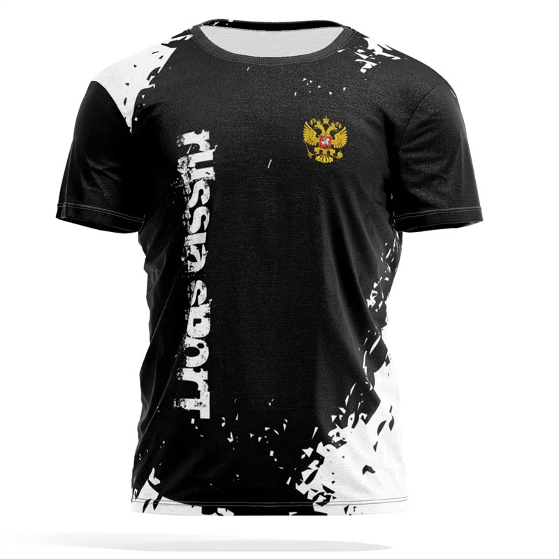 Russian National Emblem Print  - Street Fashion Essentials review and price