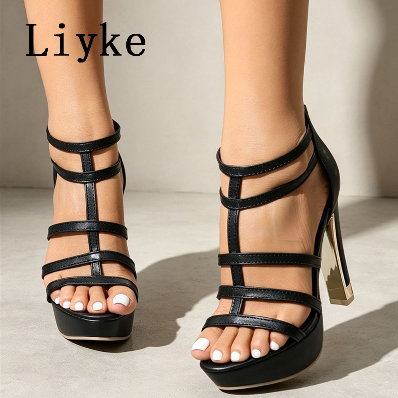 Liyke Summer Fashion Narrow Ba - Street Fashion Shoes review and price
