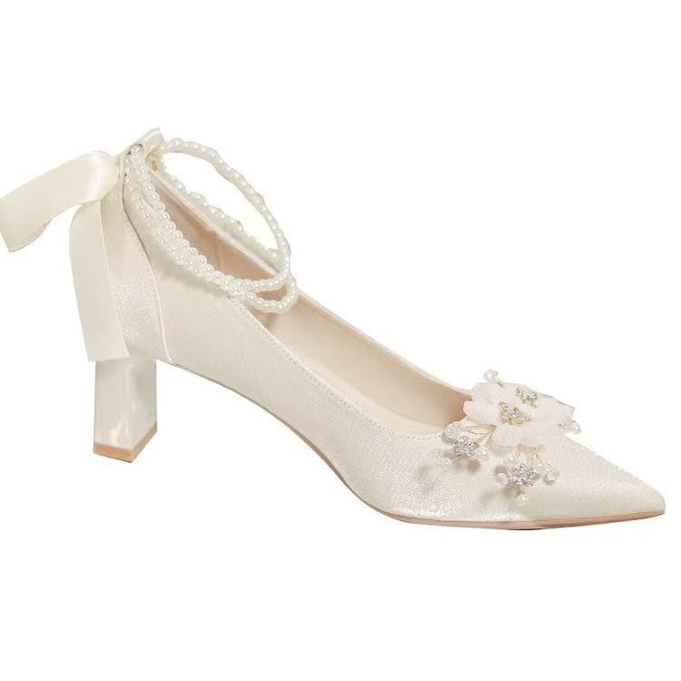 French-style Wedding Shoes, Br - French Street Fashion review and price
