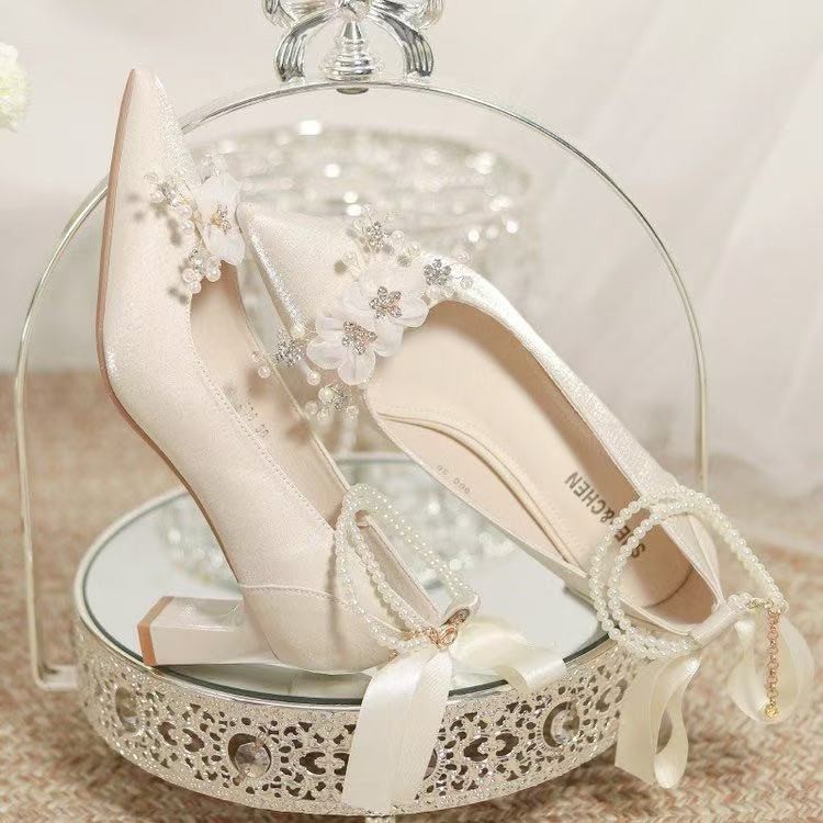 French-style Wedding Shoes, Br - French Street Fashion review and price