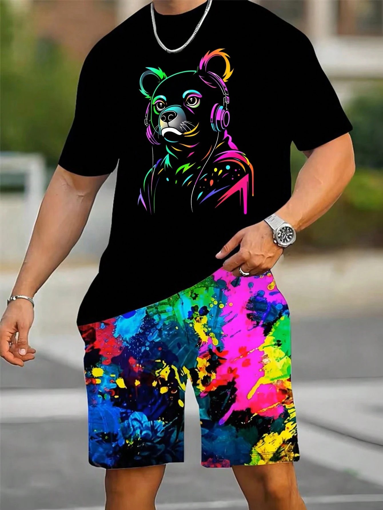 2026 Summer New Men's Short-Sl - Street Fashion Summer 2026 review and price