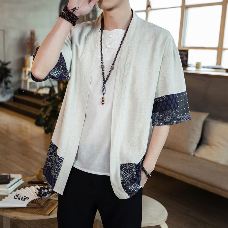 Japanese Kimono Men Cardigan S - Street Fashion In Japan review and price
