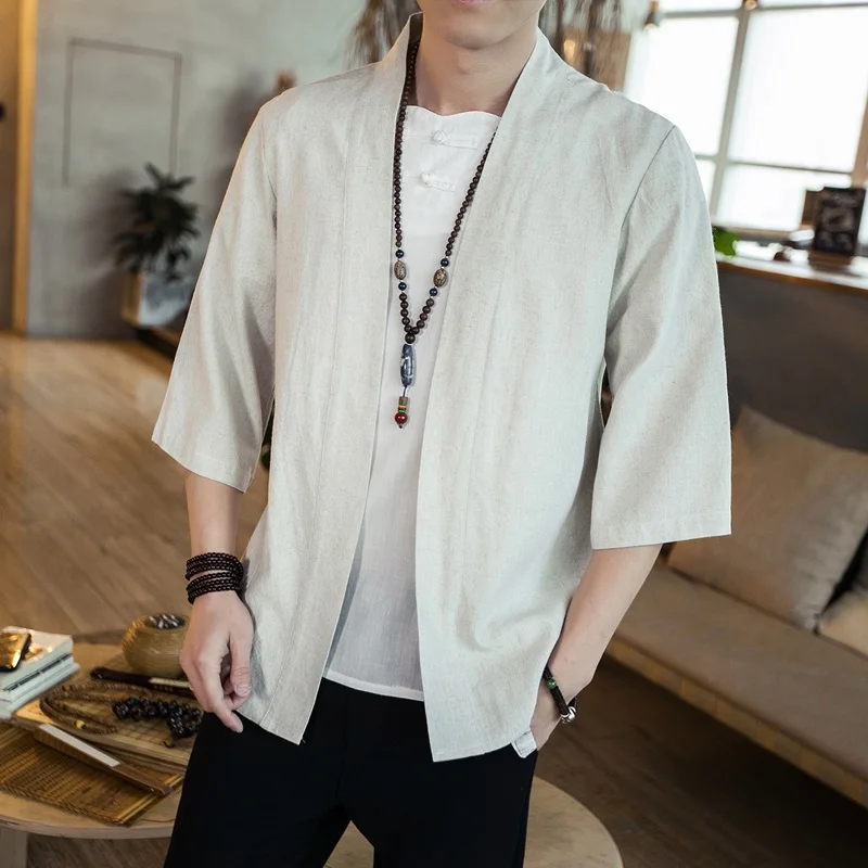 Japanese Kimono Men Cardigan S - Street Fashion In Japan review and price
