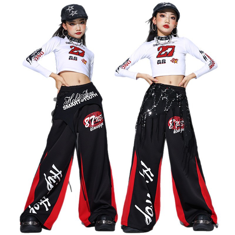 2025 Jazz Dance Clothes Girls  - Street Fashion Show review and price